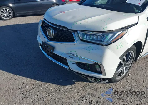2017 Acura Mdx Advance Entertainment Pkgs z USA, uszkodzony, nr VIN 5FRYD4H97HB008903